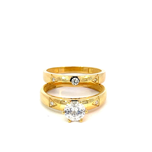 Elegant Gold Wedding Rings