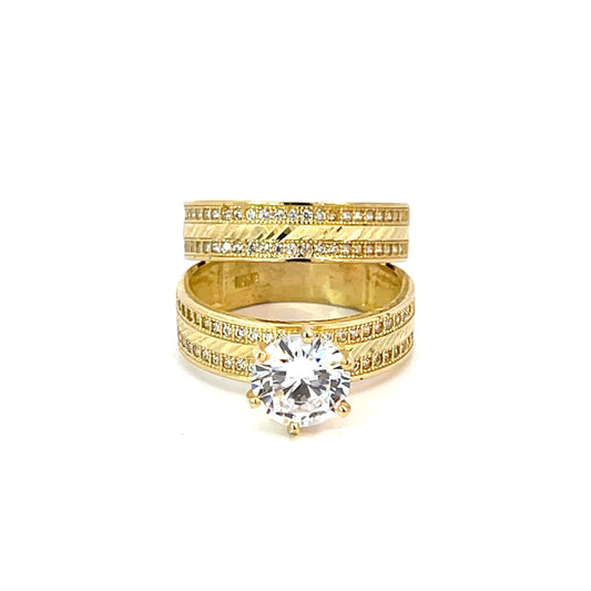 Elegant Gold Wedding Rings