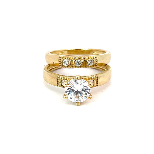 Elegant Gold Wedding Rings