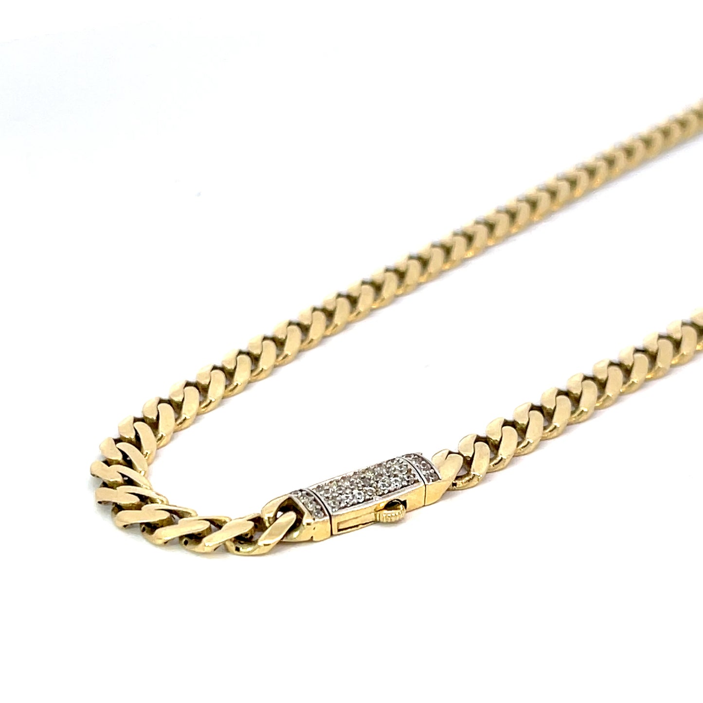 Elegant Gold Monaco Chain Necklace